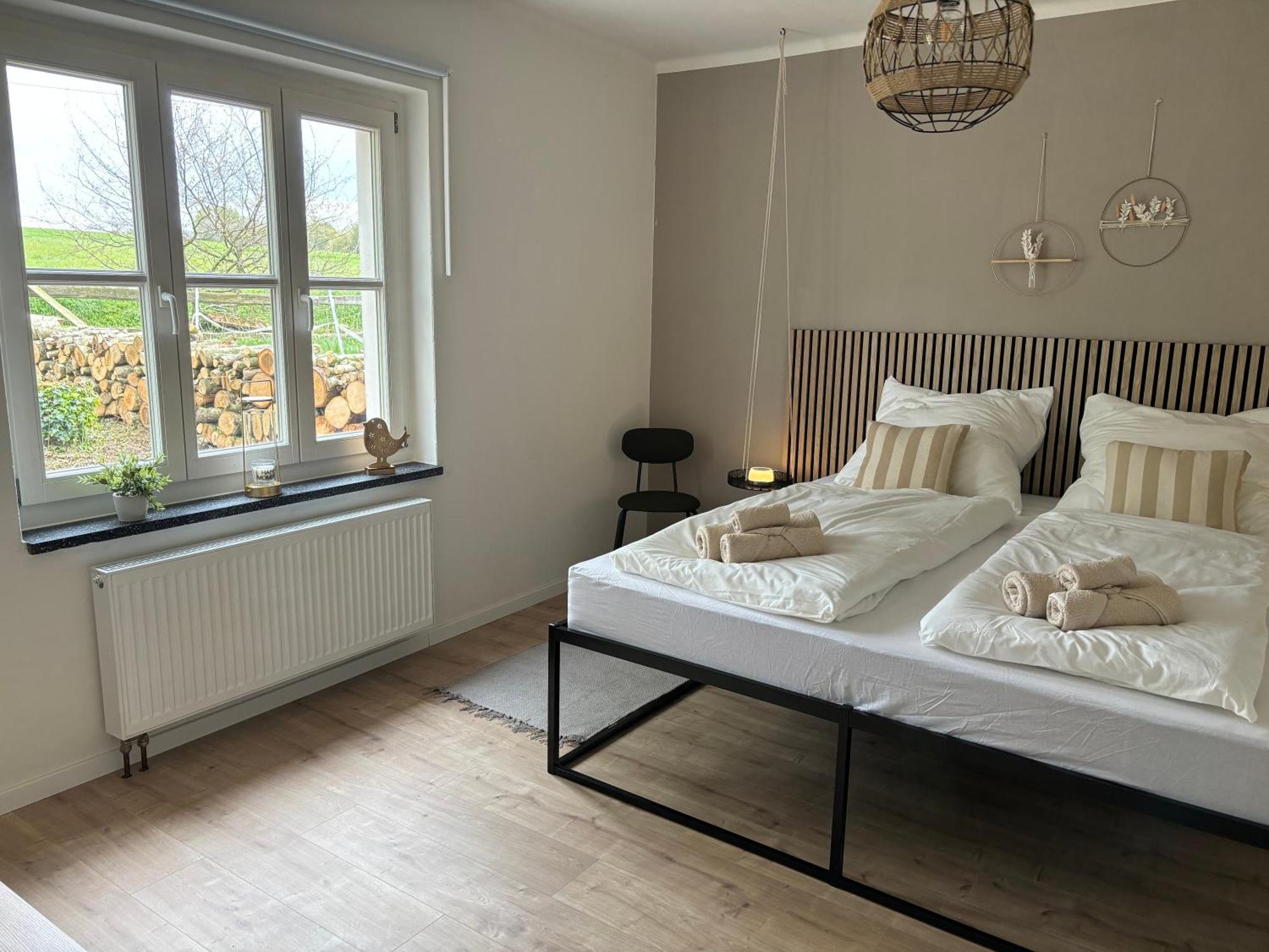 Scheunenwohnung In Der Natur Melle Exteriör bild