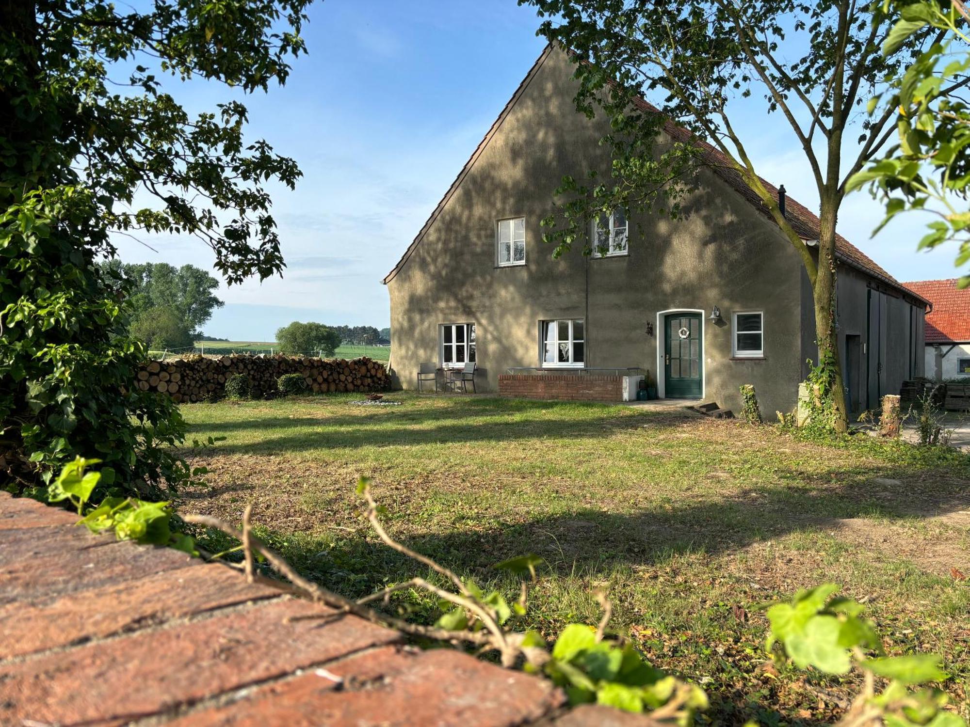 Scheunenwohnung In Der Natur Melle Exteriör bild